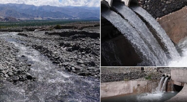Ladakh Diverts 90 Million Litres of Glacier Water Daily for Irrigation