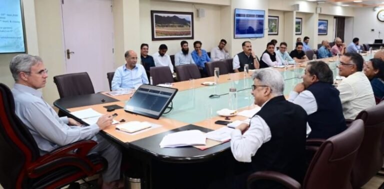 CM Omar Abdullah reviews final preparations for the inaugural International Film Festival of J&K