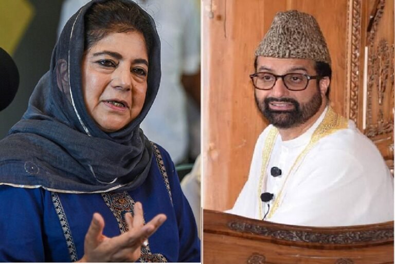 Mehbooba Meets Mirwaiz, Holds Talks on Drug Crisis, J&K Political Situation