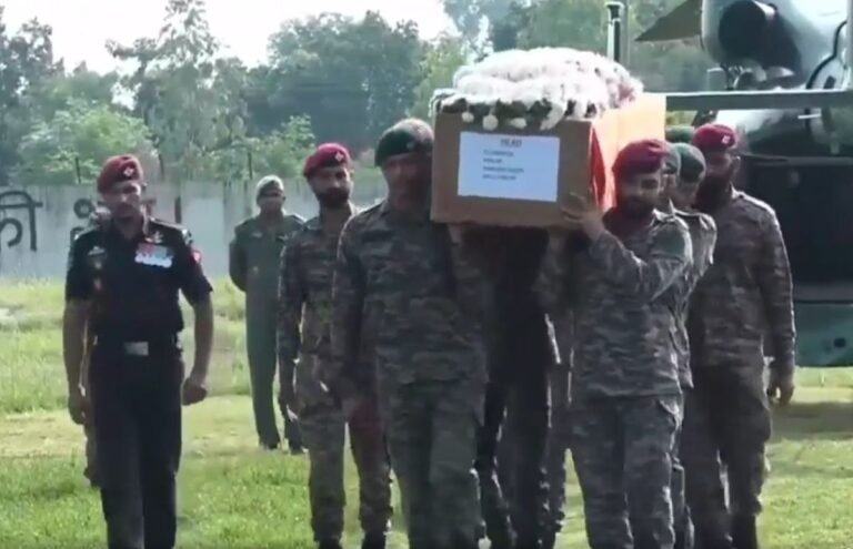 Army Pays Tribute to Para Commando in Akhnoor After Haryana Training Death