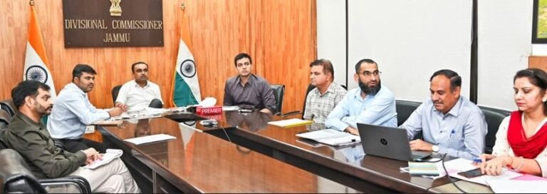 Div Com Jammu reviews progress of National Clean Air Program