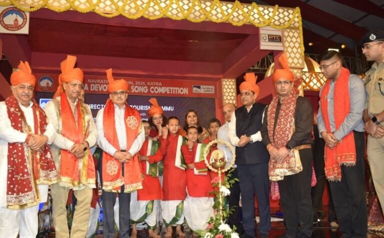 CS Atal Dulloo inaugurates nine-day Navratra Festival in Katra