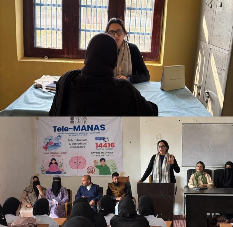 AMNT Nursing College Bandipora observes World Mental Health Day