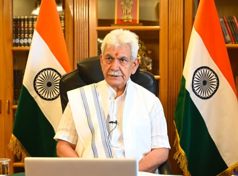 LG Manoj Sinha congratulates Sheetal Devi on double gold at Asian Para Games 2026