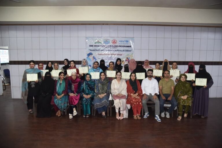 IMHANS-K concludes child mental health training programme for Anganwadi workers