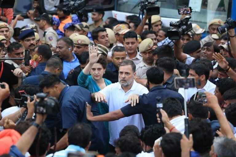 Rahul, Priyanka Detained, FIR Filed as Oppn Protest Rocks Delhi