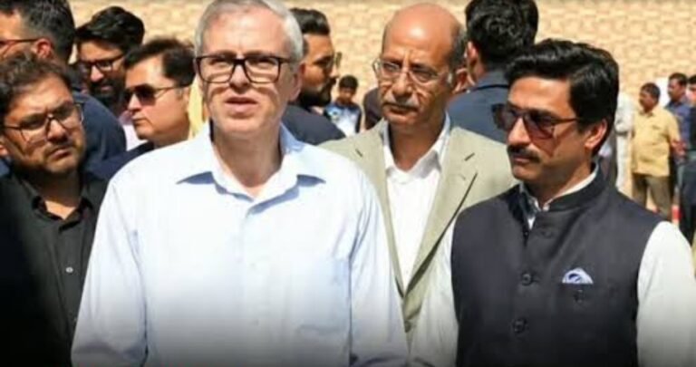 CM Omar Abdullah expresses anguish over fire at Shiv Market, Jammu