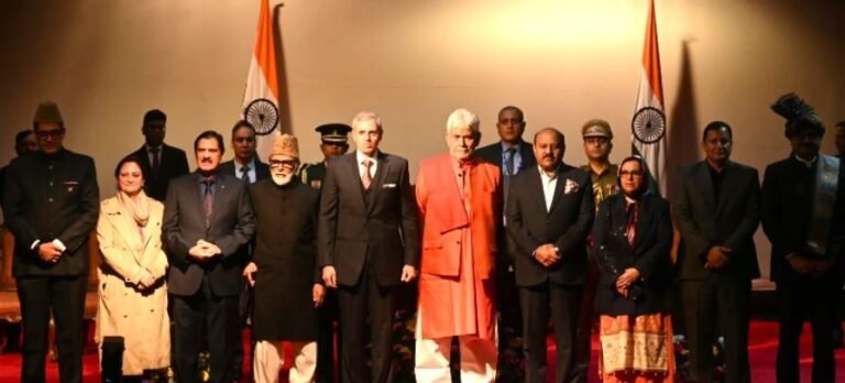 Major cabinet expansion in J&K: LG Manoj Sinha administers oath to four new ministers at Lok Bhavan